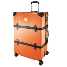 Акція на Чемодан 28 L Orange-Black T5675-4 Semi Line DAS302688 від Podushka