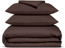 Акція на Комплект постільної білизни Cosas Двоспальний 180х220 см Walnut Сатин від Rozetka