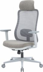 Акція на Крісло офісне OfficePro Wave OC599-G-G-G Gray від Rozetka