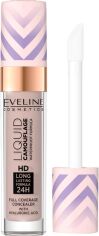 Акція на Консилер для обличчя Eveline Liquid Camouflag 04 Light Almond 7 мл від Rozetka