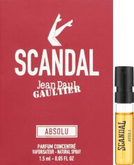 Акція на Пробник Парфуми для жінок Jean Paul Gaultier Scandal Absolu 1.5 мл від Rozetka
