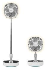 Акція на Вентилятор акумуляторний CECOTEC Telescopic fan EnergySilence 1000 FoldAir Portable від Rozetka