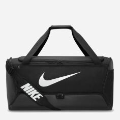 Акція на Спортивна сумка тканинна Nike Nk Brsla L Duff - 9.5 (95L) DO9193-010 Чорна від Rozetka