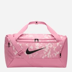 Акція на Спортивна сумка жіноча Nike Nk Brsla Xs Duff- 9.5 Aop Sp25 HJ8258-699 Рожева від Rozetka