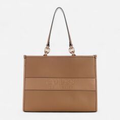Акція на Сумка шопер жіноча Guess 989690520 Коричнева від Rozetka