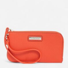 Акція на Сумка клатч жіноча маленька Calvin Klein 396772634 Помаранчева від Rozetka