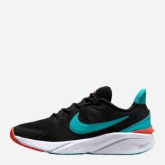 Акція на Підліткові кросівки для хлопчика Nike Star Runner 4 Nn (Gs) DX7615-009 36.5 (4.5Y) Чорні від Rozetka