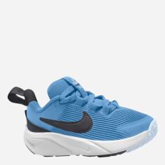 Акція на Дитячі кросівки для хлопчика Nike Star Runner 4 Nn (Td) DX7616-408 22 Блакитні від Rozetka