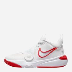 Акція на Підліткові кросівки для хлопчика Nike Team Hustle D 11 (Gs) DV8996-102 36.5 (4.5Y) Білі від Rozetka