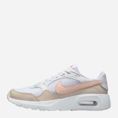 Акція на Підліткові кросівки для дівчинки Nike Air Max Sc (Gs) CZ5358-122 35.5 (3.5Y) Білі від Rozetka