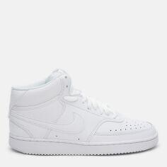Акція на Жіночі кеди високі Nike Wmns Court Vision Mid CD5436-100 42 (10US) Білі від Rozetka