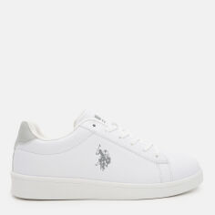 Акція на Жіночі кеди низькі U.S. Polo Assn 4M,Tibet Pu Wmn Glb 4Fx 101572017 39 Білі від Rozetka
