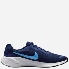 Акція на Чоловічі кросівки для бігу Nike Revolution 7 FB2207-406 44 (10US) Темно-сині від Rozetka