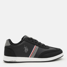 Акція на Чоловічі кросівки U.S. Polo Assn 4P,Kares Wt 3Pr 101391322 44 Чорні від Rozetka