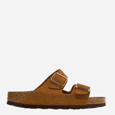 Акція на Чоловічі шльопанці Birkenstock 1009527 43 Коричневі від Rozetka