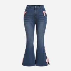Акція на Джинси жіночі SHEIN GD-00131030 XL Сині від Rozetka