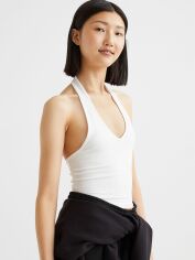 Акція на Топ жіночий H&M 1059322002c26 S Білий від Rozetka