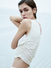 Акція на Топ жіночий H&M 1174186003c26 L Бежевий від Rozetka