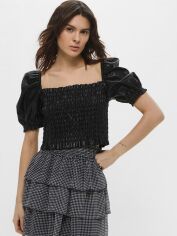 Акція на Топ жіночий H&M 928111001c26 XS Чорний від Rozetka