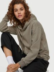 Акція на Худі жіноче H&M 456163c26 XS Хакі від Rozetka