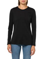 Акція на Лонгслів довгий жіночий Armani Exchange 352106130 L Чорний від Rozetka