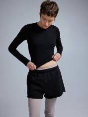 Акція на Лонгслів жіночий H&M 1158565001c26 L Чорний від Rozetka