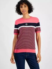 Акція на Джемпер жіночий Tommy Hilfiger 367715246 S Рожевий від Rozetka
