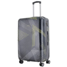 Акція на Чемодан 28 L Black Pattern T5651-3 Semi Line DAS302325 від Podushka