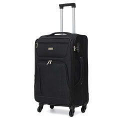 Акція на Чемодан 28 L Black T5771-3 Semi Line DAS303180 від Podushka