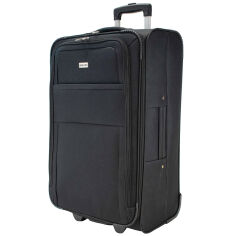 Акція на Чемодан 28 L Black T5601-4 Semi Line DAS302288 від Podushka
