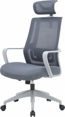 Акція на Крісло офісне OfficePro Harmony OC310-G-G-G Gray від Rozetka