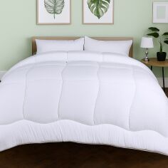 Акція на Ковдра MirSon Літня Односпальна 140х205 EcoSoft антиалергенна №2020 AllerSoft від Rozetka