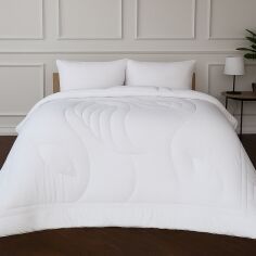 Акція на Ковдра MirSon Літня King Size 220х240 EcoSoft антиалергенна №2030 Classic Elegance від Rozetka