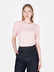 Акція на Футболка бавовняна жіноча Colin's CL1073202PPO XS Powder Pink від Rozetka