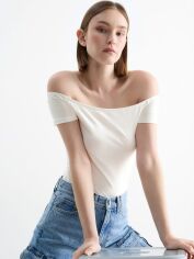 Акція на Футболка бавовняна оверсайз жіноча C&A 22262421c25 XL Біла від Rozetka