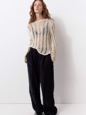 Акція на Штани жіночі H&M 1224440002c26 L Чорні від Rozetka