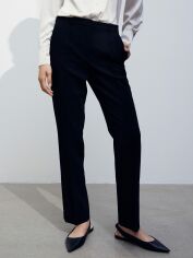 Акція на Штани жіночі H&M 1191216001c26 42 Чорні від Rozetka