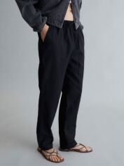 Акція на Штани жіночі H&M 1213659001c26 XL Чорні від Rozetka