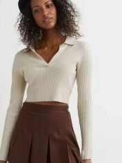 Акція на Спідниця літня жіноча H&M 1031611012c26 46 Коричнева від Rozetka