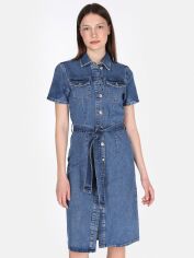 Акція на Сукня-сорочка міді літня жіноча Colin's CL1075827DN01833 M Cage Wash від Rozetka