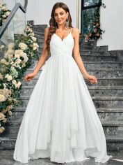 Акція на Весільне плаття жіноче SHEIN GD-00121455 L Біле від Rozetka