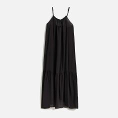 Акція на Сукня довга літня жіноча H&M 1116693001c26 L Чорна від Rozetka