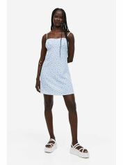 Акція на Сукня літня жіноча H&M 1175808003c26 XS Блакитна від Rozetka