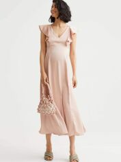 Акція на Сукня для вагітних літня жіноча H&M 1071004002c26 2XL Рожева від Rozetka