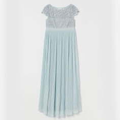 Акція на Сукня міді літня жіноча H&M Mama XAZ177355STHI L М'ятна від Rozetka