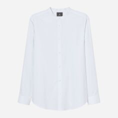 Акція на Сорочка бавовняна чоловіча H&M 6072240wer S Біла від Rozetka