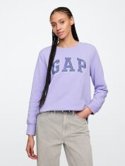 Акція на Світшот на флісі жіночий GAP 207968428 S Фіолетовий від Rozetka
