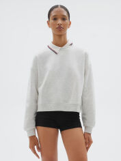 Акція на Світшот на флісі жіночий H&M 1143405002c26 XS Сірий від Rozetka