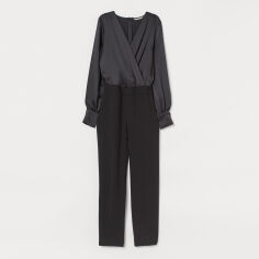 Акція на Комбінезон жіночий H&M XAZ184596XZRZ 50 Чорний від Rozetka