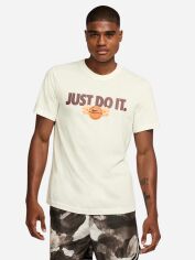 Акція на Футболка довга чоловіча Nike M Nk Df Tee Oc 2 HJ3352-133 S Світло-жовта від Rozetka